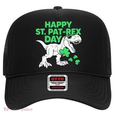 Happy St Pat Rex Day St Patricks Dinosaur Hat