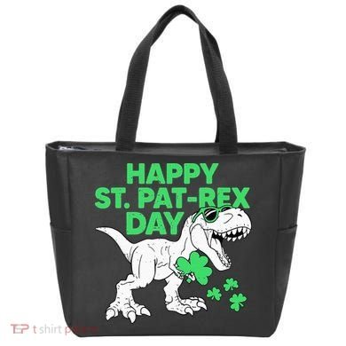Happy St Pat Rex Day St Patricks Dinosaur Tote Bag