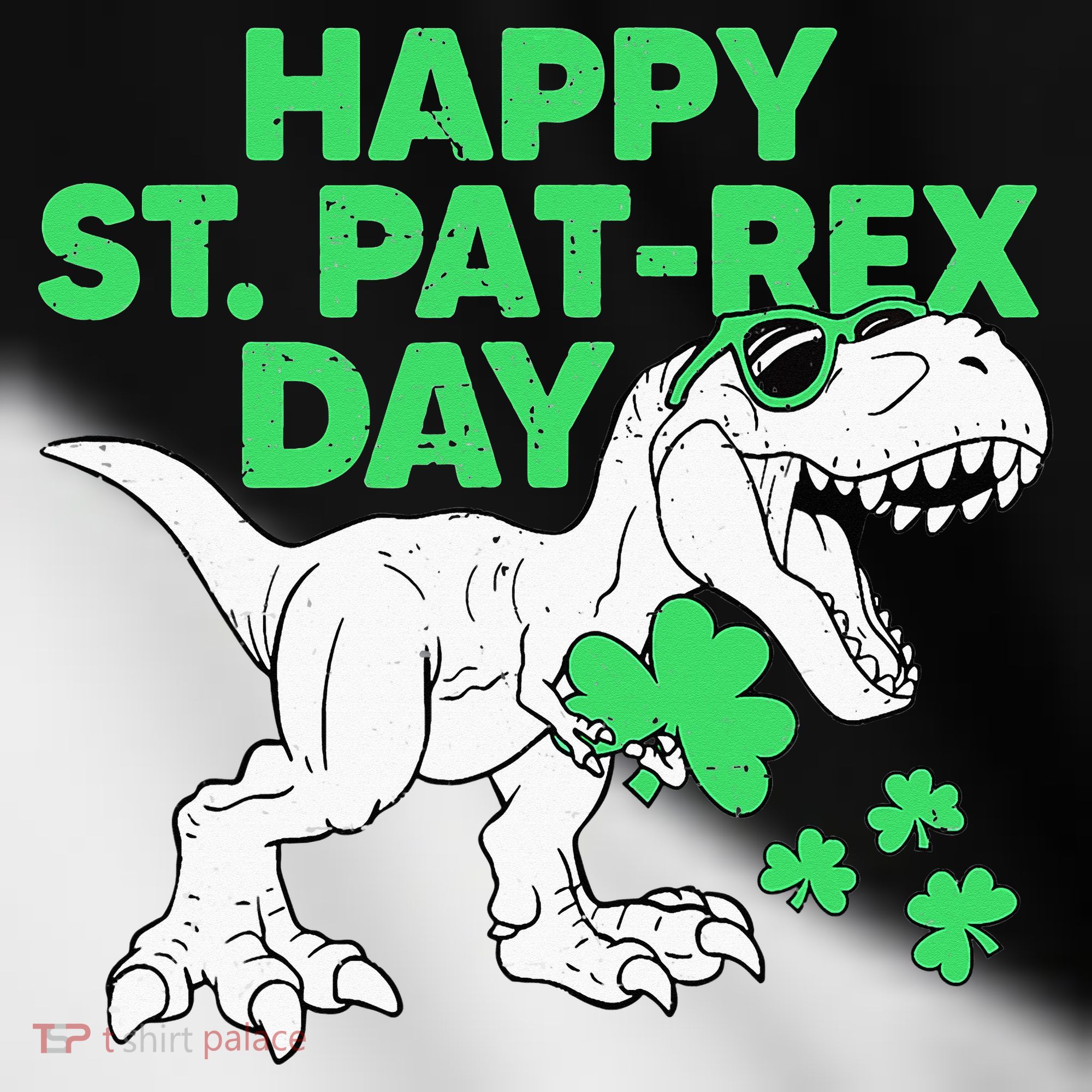 Happy St Pat Rex Day St Patricks Dinosaur Toddler Fine Jersey T-Shirt