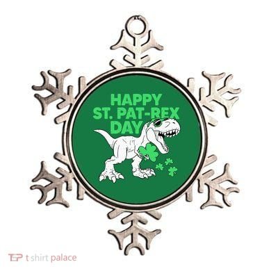 Happy St Pat Rex Day St Patricks Dinosaur Ornament