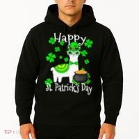 Happy St Patrick's Day Irish Shamrock Leprechaun Hoodie thumb 2