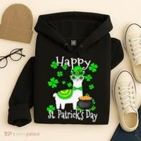 Happy St Patrick's Day Irish Shamrock Leprechaun Hoodie thumb 4