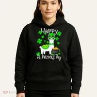 Happy St Patrick's Day Irish Shamrock Leprechaun Hoodie thumb 5