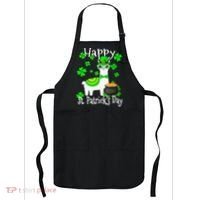 Happy St Patrick's Day Irish Shamrock Leprechaun Apron thumb 0