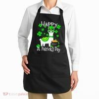 Happy St Patrick's Day Irish Shamrock Leprechaun Apron thumb 2