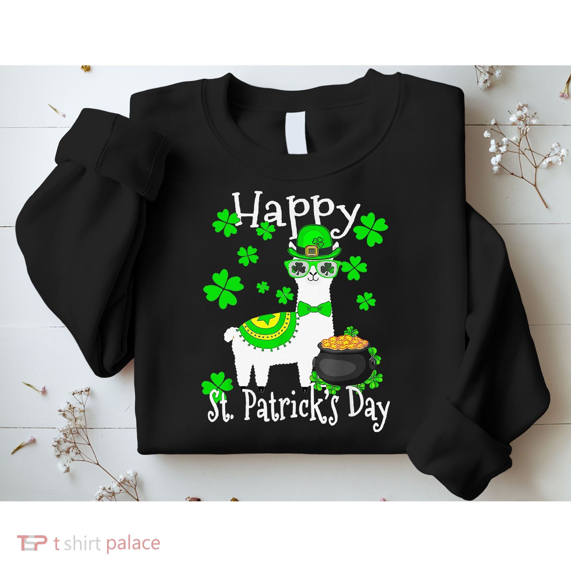 Happy St Patrick's Day Irish Shamrock Leprechaun Sweatshirt