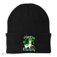 Happy St Patrick's Day Irish Shamrock Leprechaun Beanie thumb 0