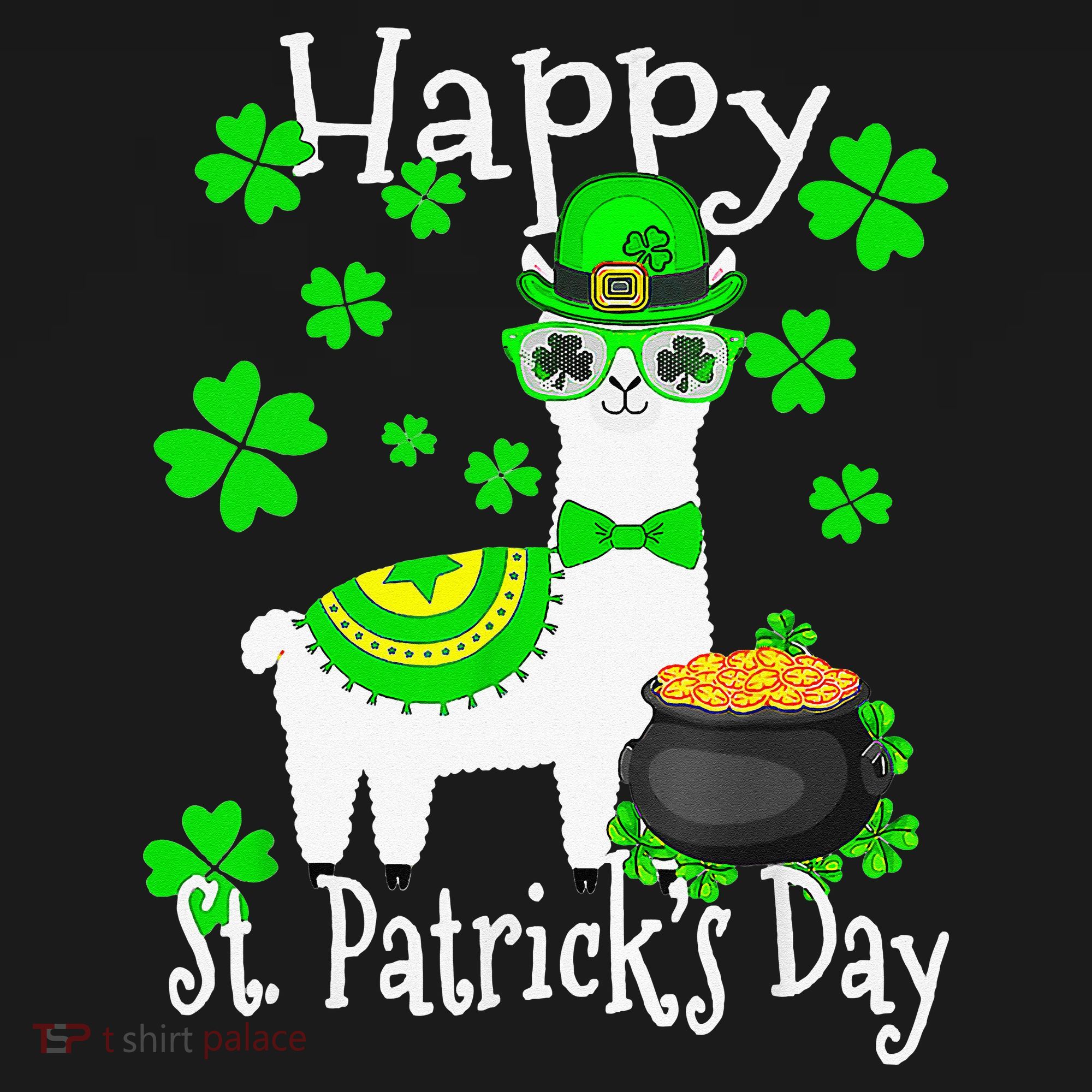 Happy St Patrick's Day Irish Shamrock Leprechaun Pajama Set