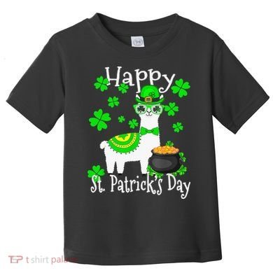 Happy St Patrick's Day Irish Shamrock Leprechaun Toddler T-Shirt