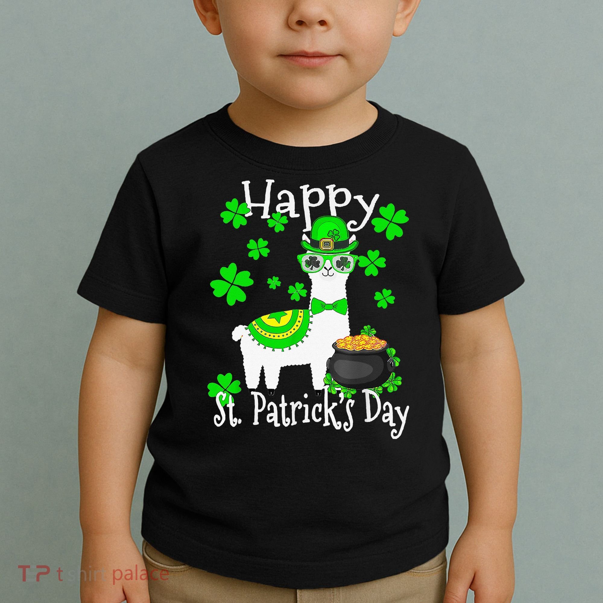 Happy St Patrick's Day Irish Shamrock Leprechaun Toddler T-Shirt