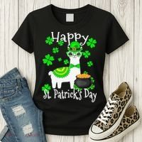Happy St Patrick's Day Irish Shamrock Leprechaun Women's T-Shirt thumb 3