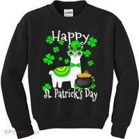 Happy St Patrick's Day Irish Shamrock Leprechaun Kids Sweatshirt thumb 0