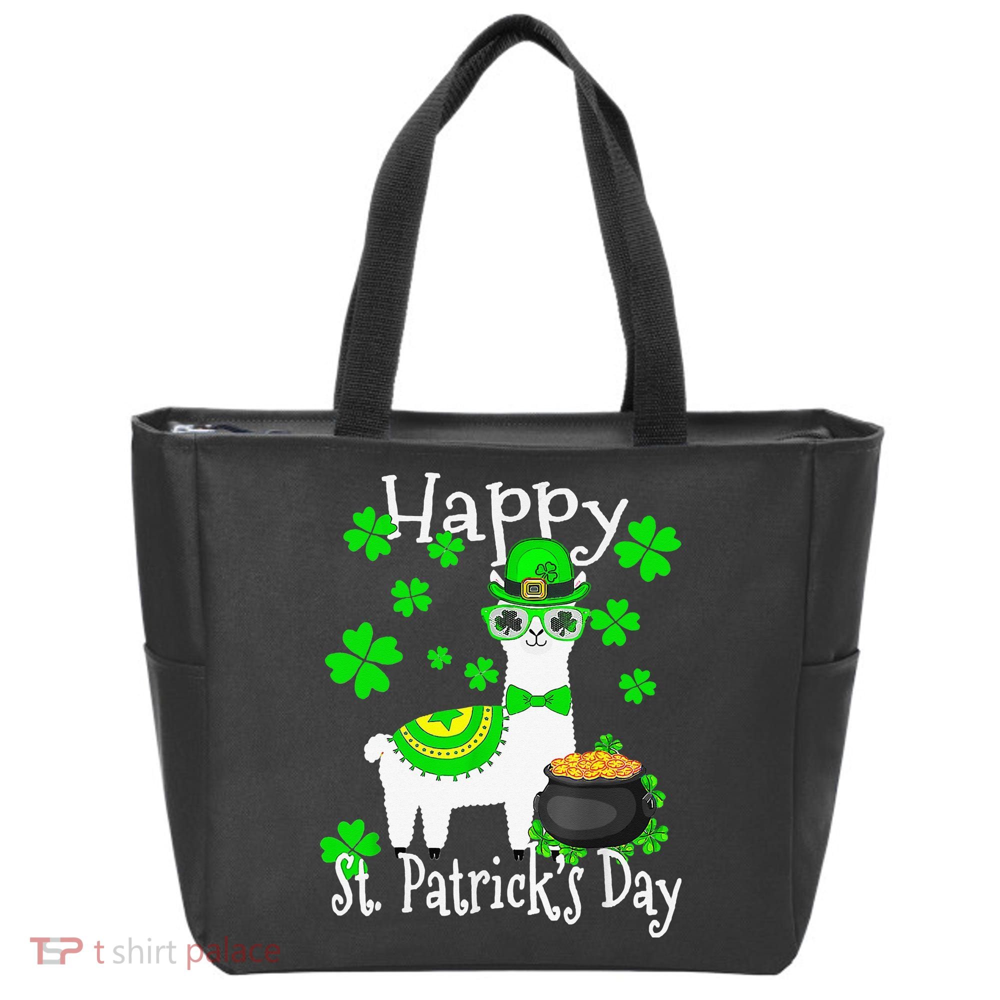 Happy St Patrick's Day Irish Shamrock Leprechaun Tote Bag