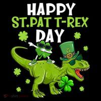 Happy St Pat T Rex Day Dino Shamrock St Patricks Day Gift Coffee Mug thumb 5