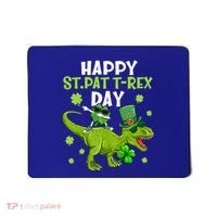 Happy St Pat T Rex Day Dino Shamrock St Patricks Day Gift Mousepad thumb 0
