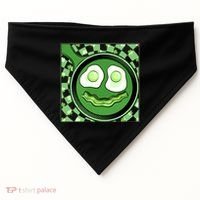 Happy St Patricks Day Green Eggs And Bacon Smile USA-Made Doggie Bandana thumb 0