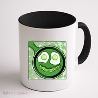 Happy St Patricks Day Green Eggs And Bacon Smile Coffee Mug thumb 1
