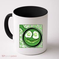 Happy St Patricks Day Green Eggs And Bacon Smile Coffee Mug thumb 0