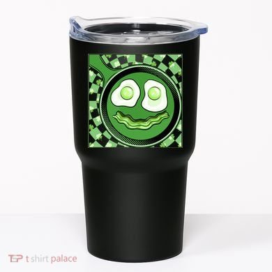 Happy St Patricks Day Green Eggs And Bacon Smile Tumbler