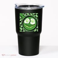 Happy St Patricks Day Green Eggs And Bacon Smile Tumbler thumb 0