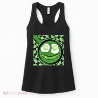 Happy St Patricks Day Green Eggs And Bacon Smile Women's Tank Top thumb 0