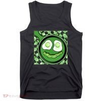 Happy St Patricks Day Green Eggs And Bacon Smile Tank Top thumb 0