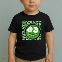 Happy St Patricks Day Green Eggs And Bacon Smile Toddler T-Shirt thumb 2