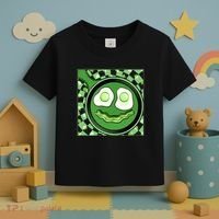 Happy St Patricks Day Green Eggs And Bacon Smile Toddler T-Shirt thumb 3