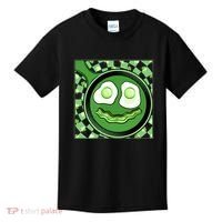 Happy St Patricks Day Green Eggs And Bacon Smile Kids T-Shirt thumb 0