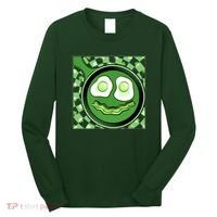 Happy St Patricks Day Green Eggs And Bacon Smile Long Sleeve Shirt thumb 0