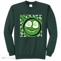 Happy St Patricks Day Green Eggs And Bacon Smile Sweatshirt thumb 0