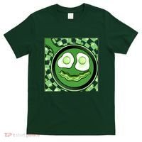 Happy St Patricks Day Green Eggs And Bacon Smile T-Shirt thumb 0