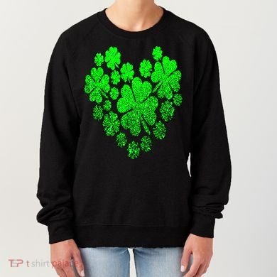 Happy St. Patrick Days Shamrock Women's Sweatshirt
