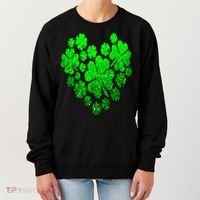 Happy St. Patrick Days Shamrock Women's Sweatshirt thumb 0