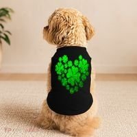 Happy St. Patrick Days Shamrock Doggie Tank thumb 2