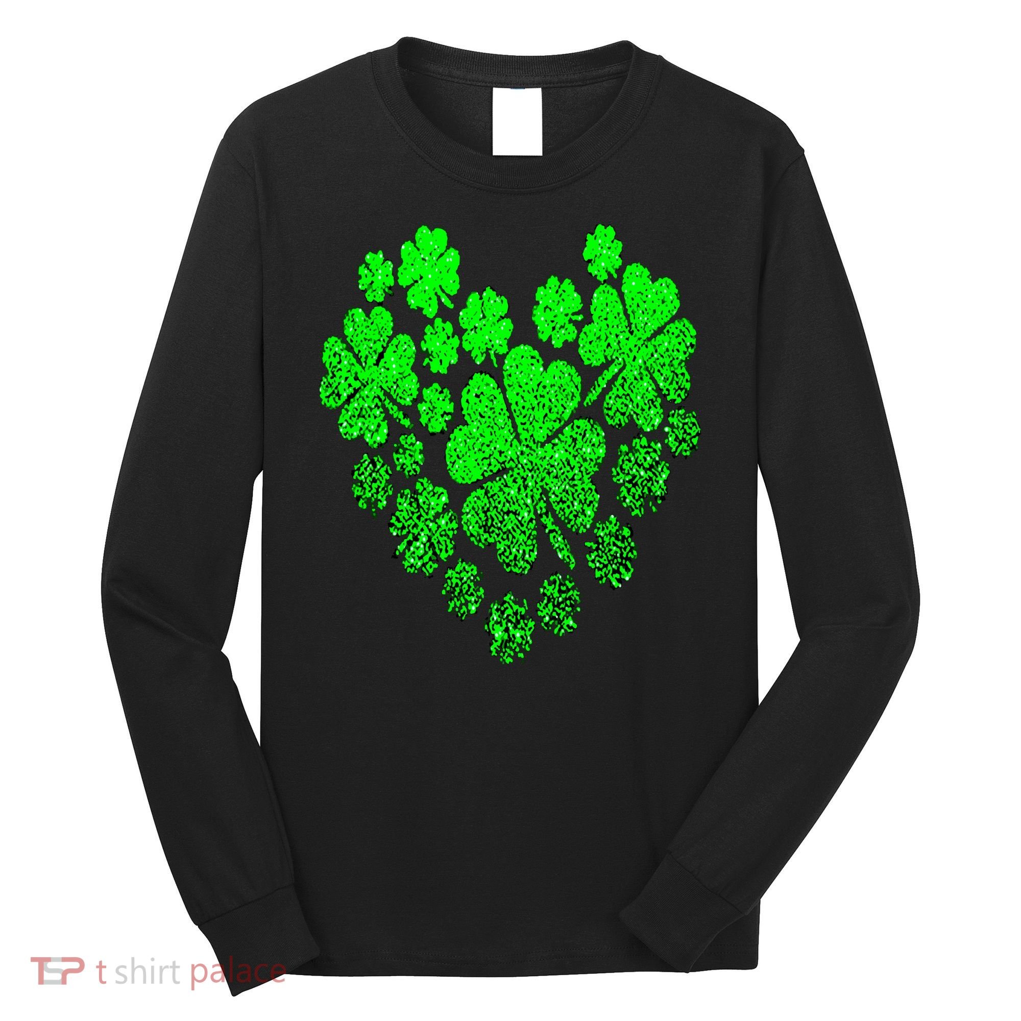 Happy St. Patrick Days Shamrock Long Sleeve Shirt