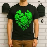 Happy St. Patrick Days Shamrock T-Shirt thumb 6
