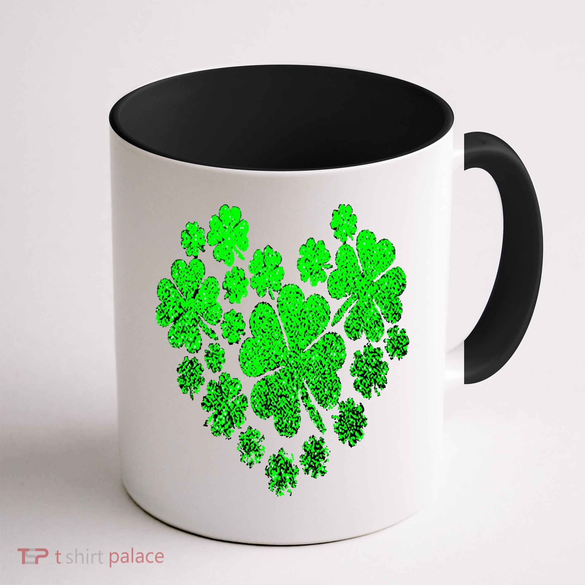 Happy St. Patrick Days Shamrock Coffee Mug
