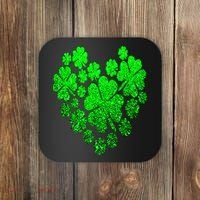 Happy St. Patrick Days Shamrock Coaster thumb 0