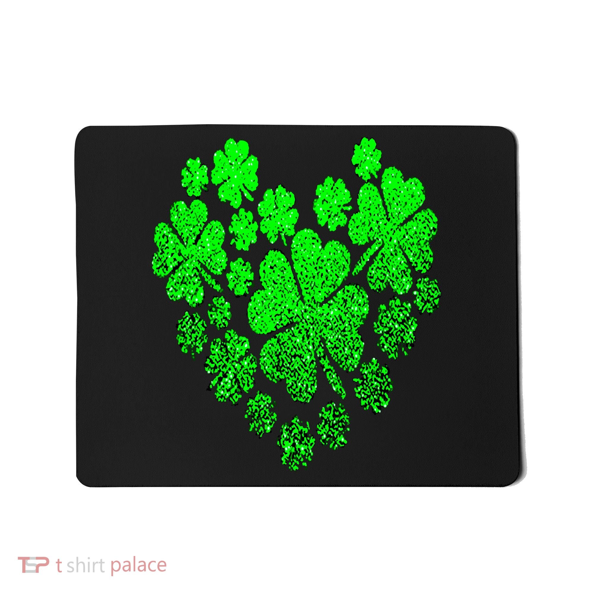 Happy St. Patrick Days Shamrock Mousepad