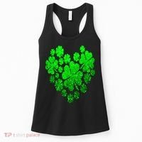 Happy St. Patrick Days Shamrock Women's Tank Top thumb 0