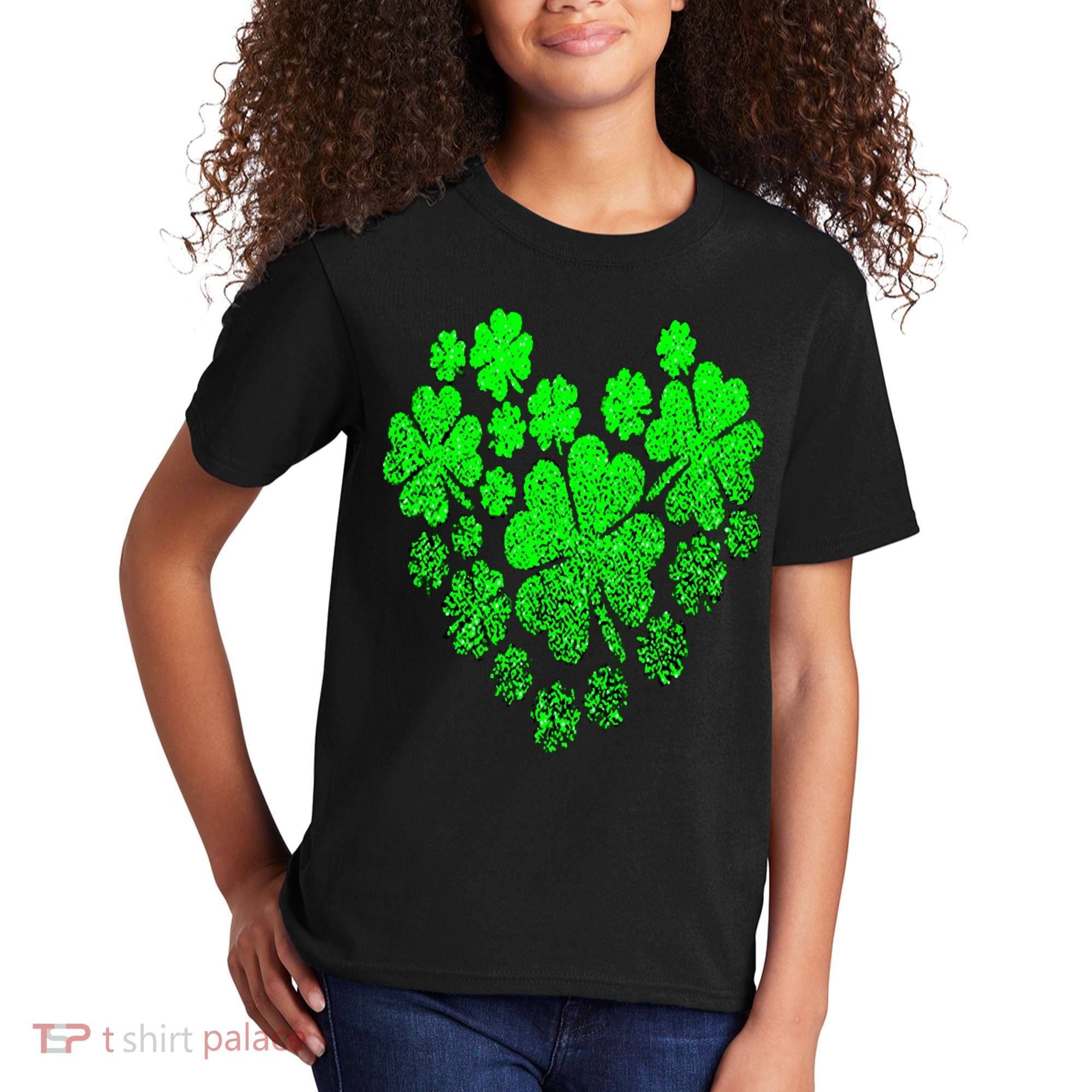 Happy St. Patrick Days Shamrock Kids T-Shirt