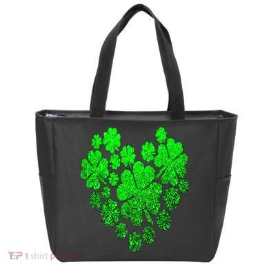 Happy St. Patrick Days Shamrock Tote Bag