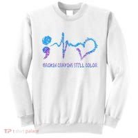 Heartbeat Semicolon Prevention Awareness Sweatshirt thumb 0