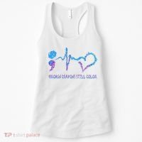 Heartbeat Semicolon Prevention Awareness Women's Tank Top thumb 0