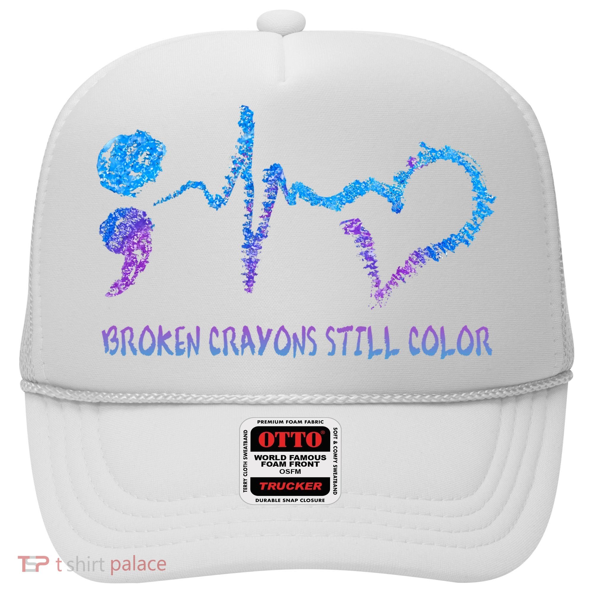 Heartbeat Semicolon Prevention Awareness Hat