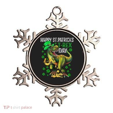 Happy St PaT Rex Dinosaur Saint Patrick's Day Cute Ornament