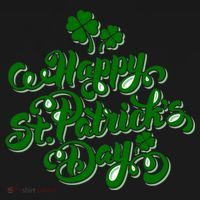 Happy St Patrick's Day Holiday Tie-Dye T-Shirt thumb 2