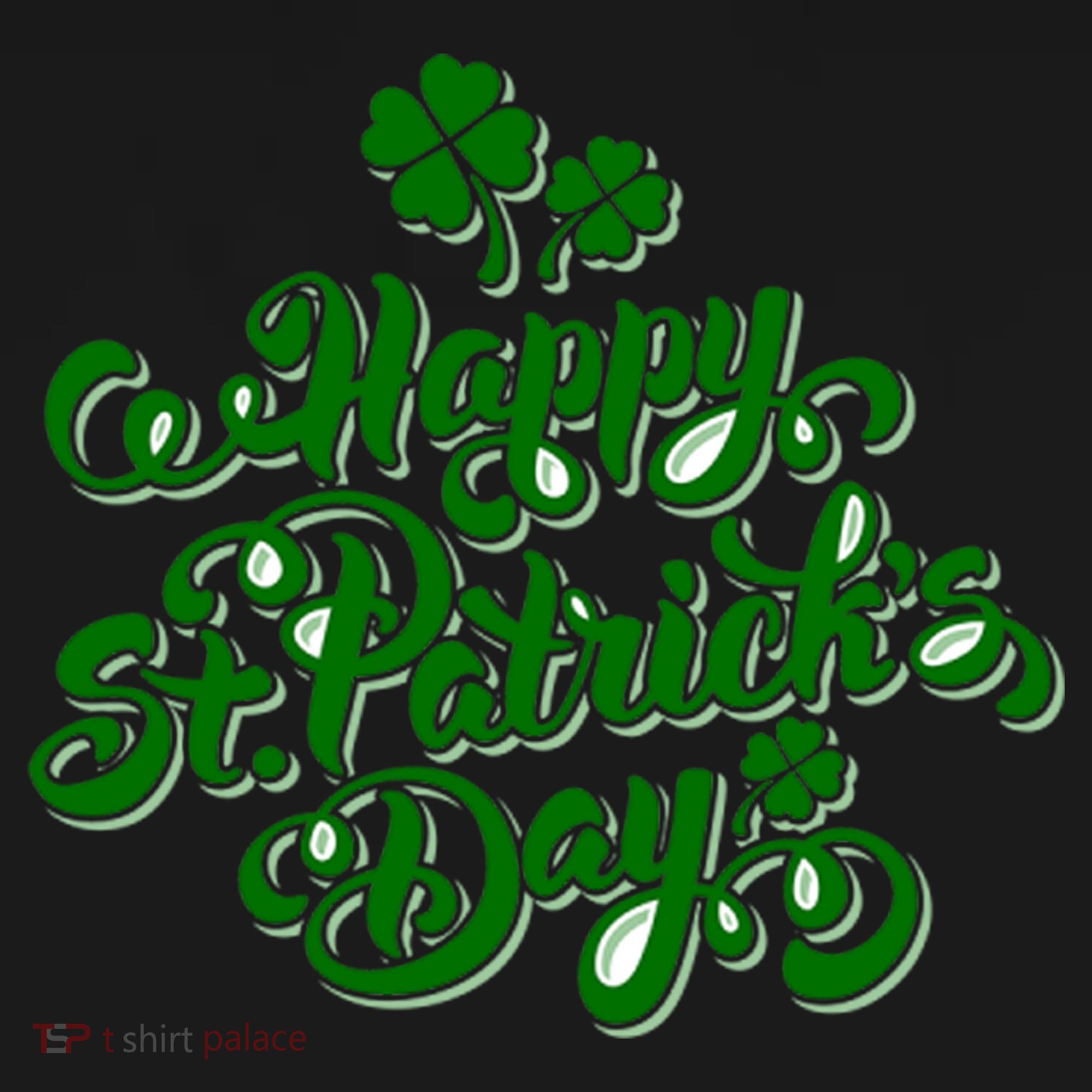 Happy St Patrick's Day Holiday Tie-Dye T-Shirt