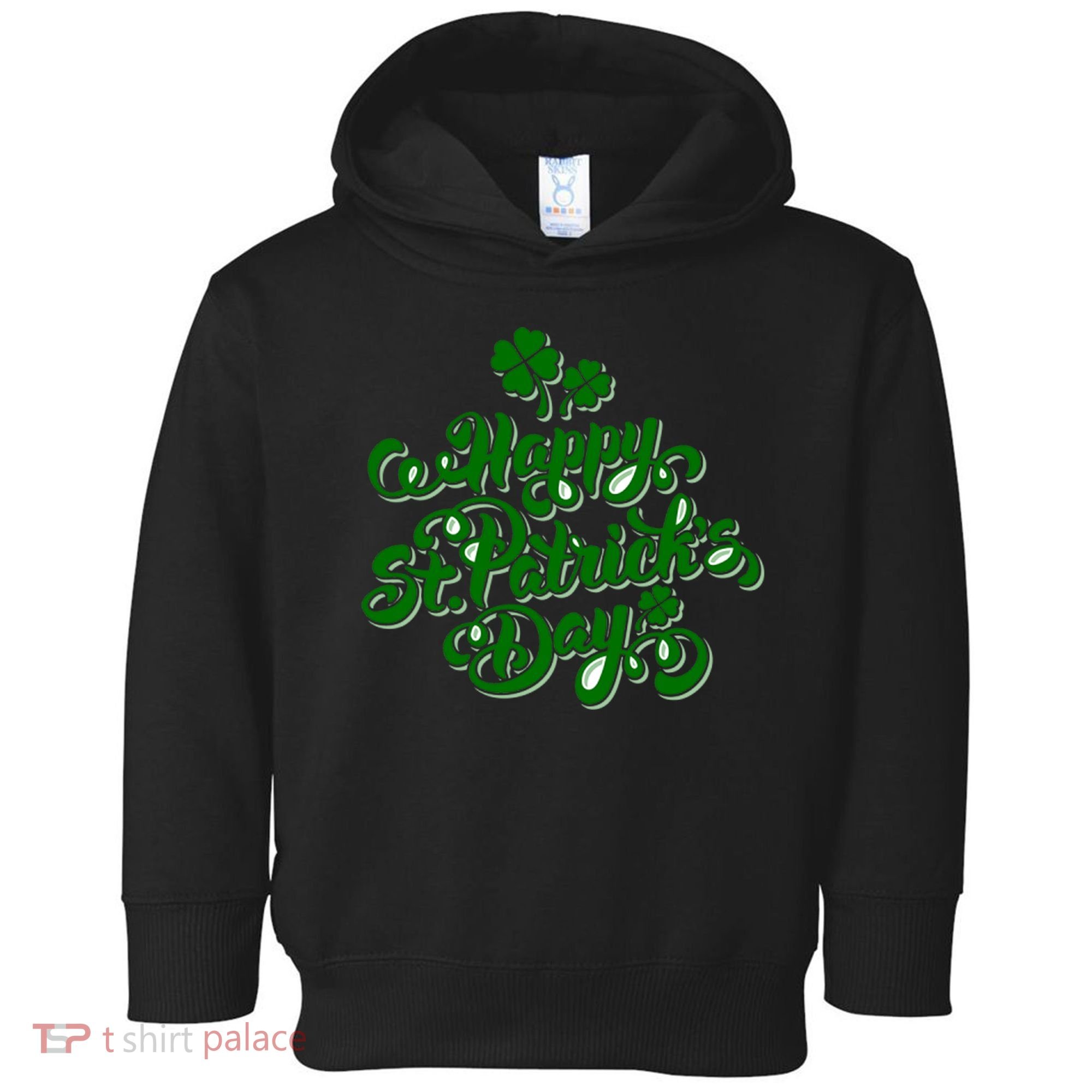 Happy St Patrick's Day Holiday Toddler Hoodie